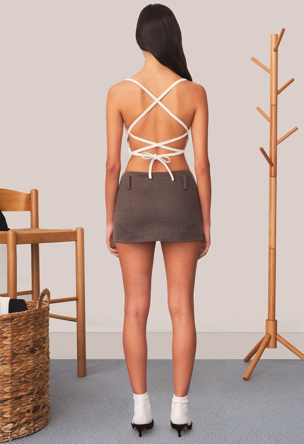 TAE PARK 스크런치 에이프론 탑 상품이미지5