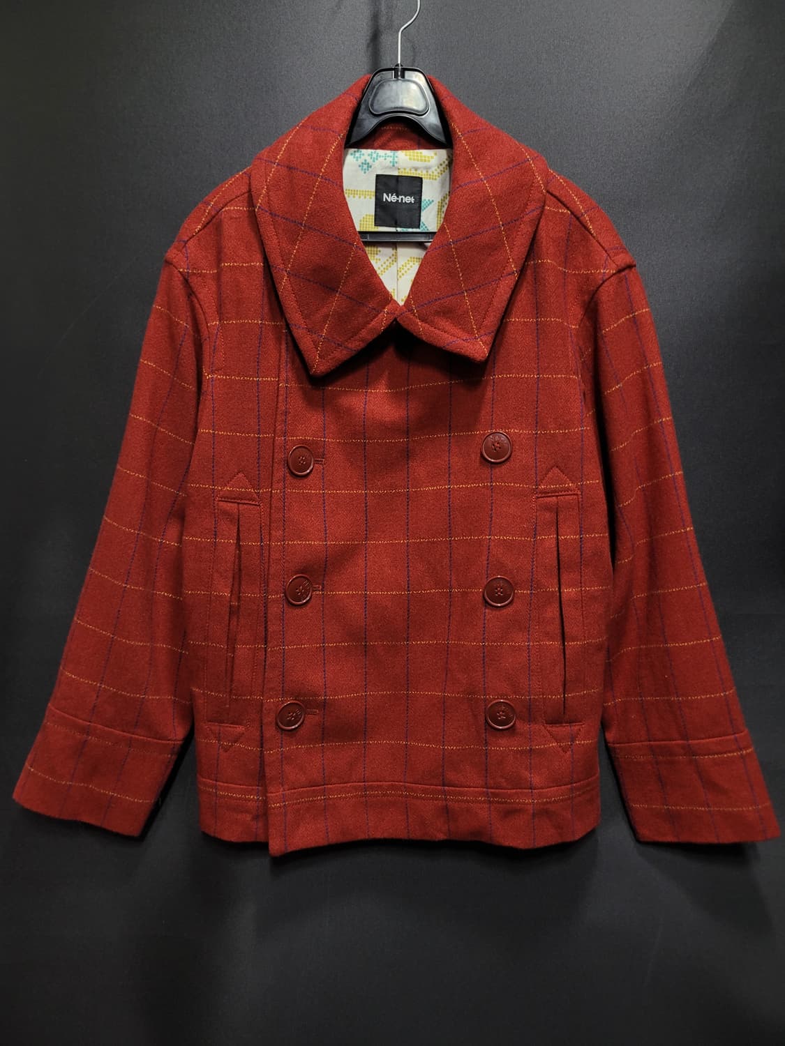 네넷(Ne-net) 오버핏  더블 울자켓 상품이미지1