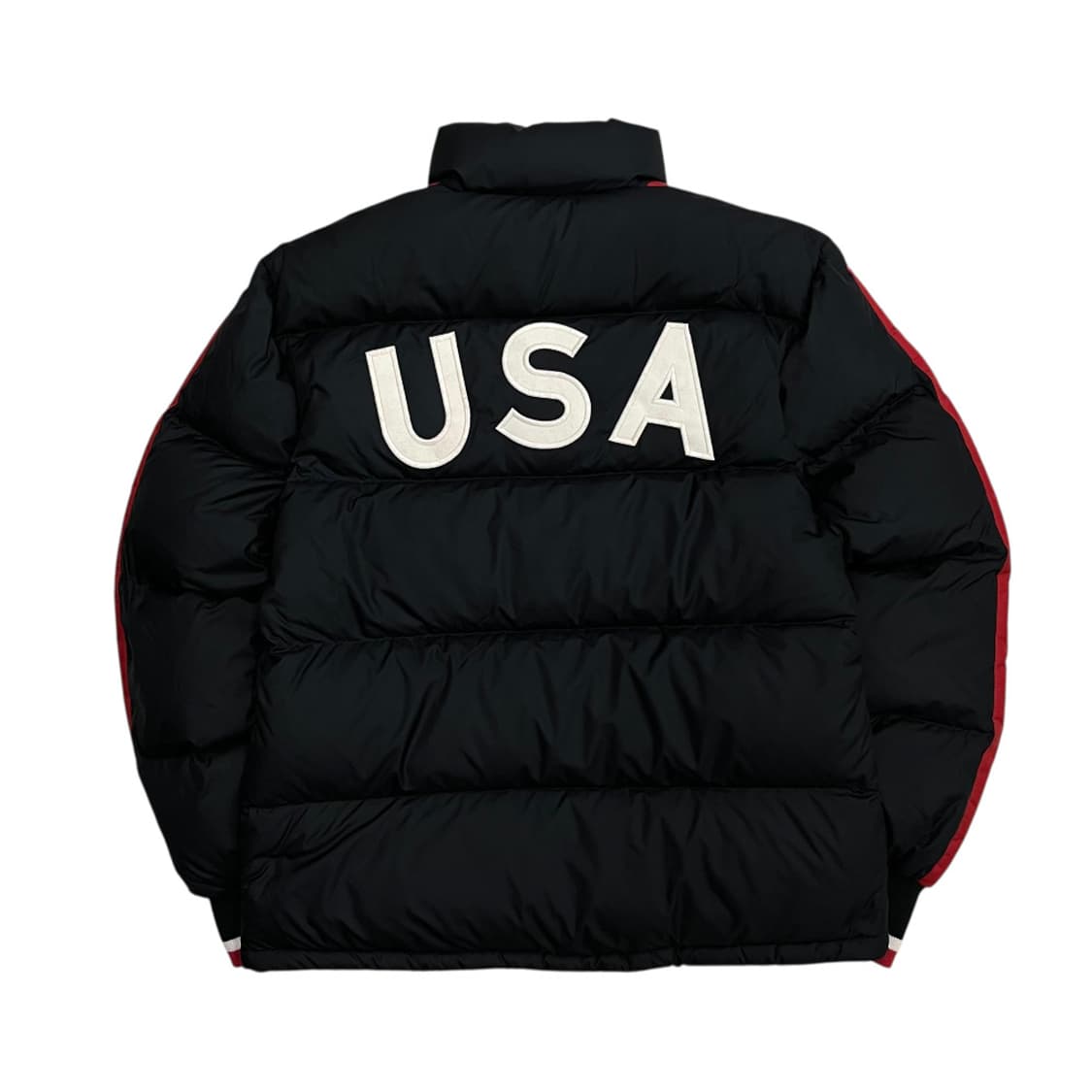 폴로 랄프로렌 빅포니 usa 레드배색 블랙 패딩 S 상품이미지3