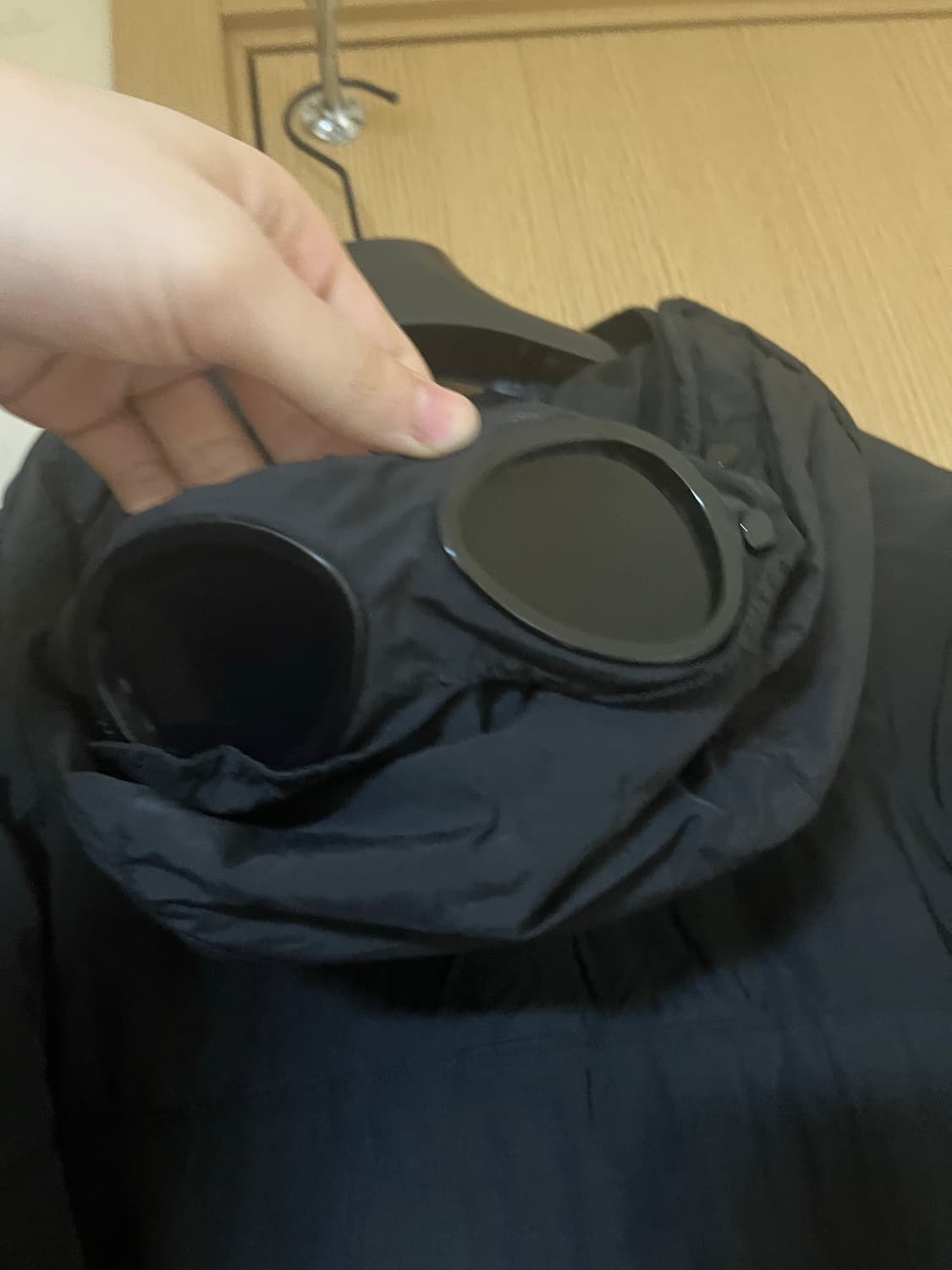 C.P. Company 씨피컴퍼니 G.D.P. 고글 자켓 블랙 23SS 상품이미지3