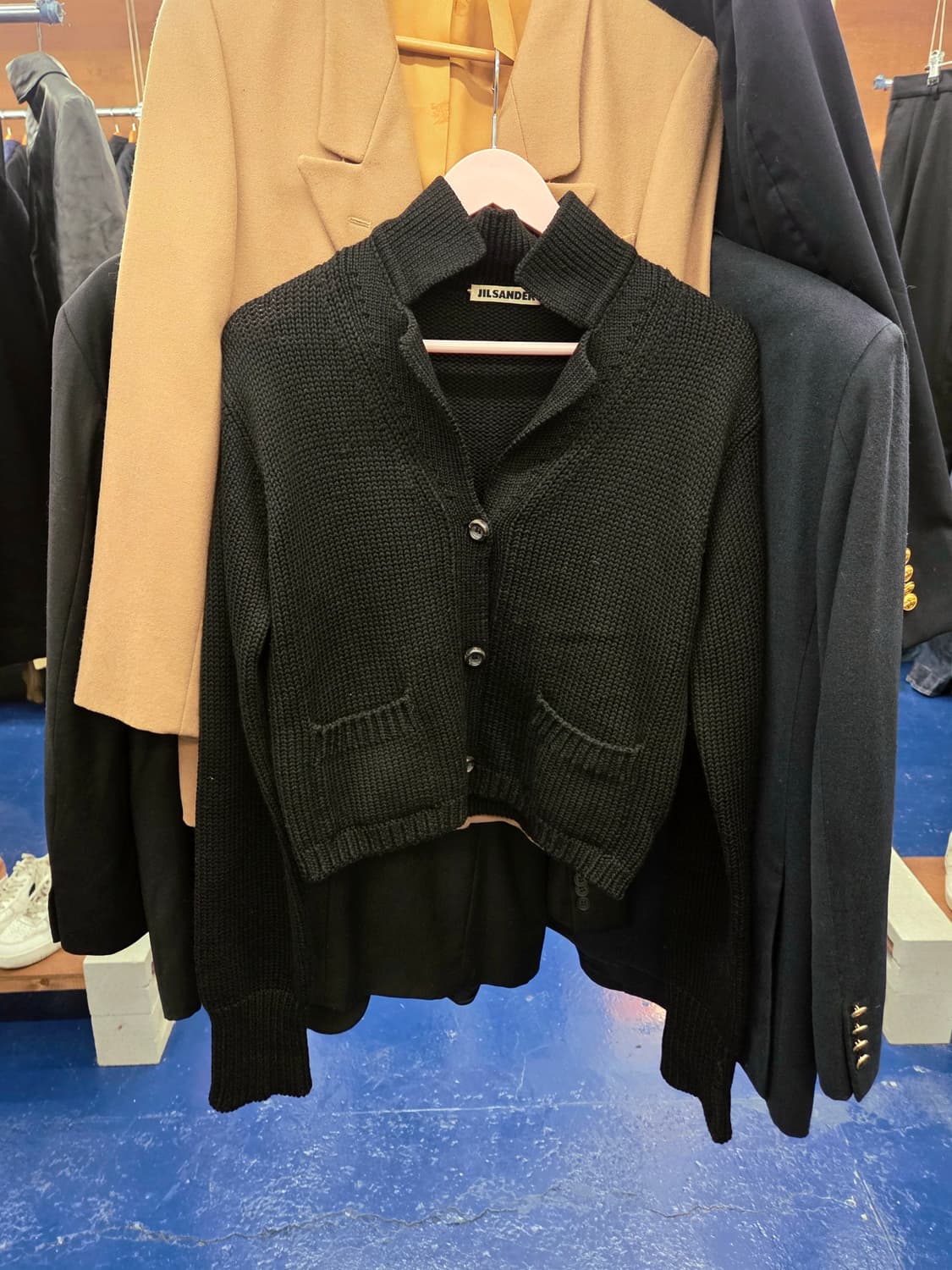 Jil Sander 질샌더 블랙 가디건 상품이미지4