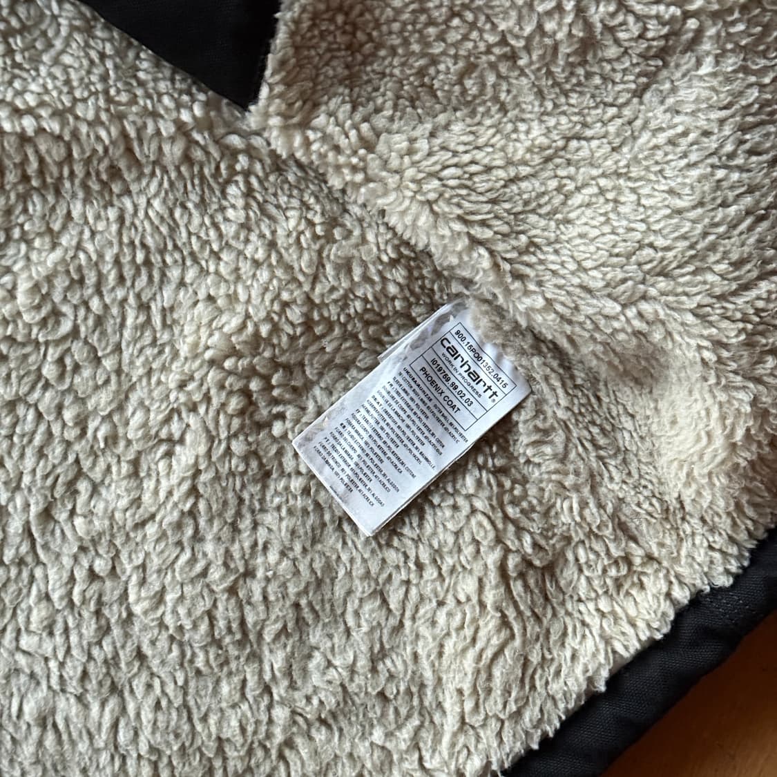 칼하트 초어코트 블랙 s 상품이미지4