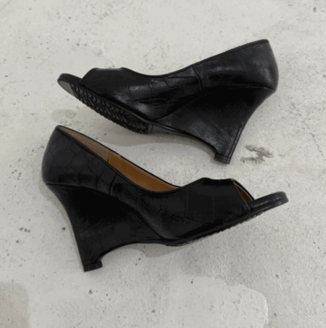 Kyoii 쿄이 classic croc wedge heels 상품이미지2