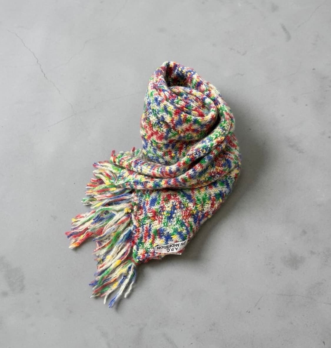 . 아페쎄 JW앤더슨 모헤어 스웻 머플러 상품이미지6