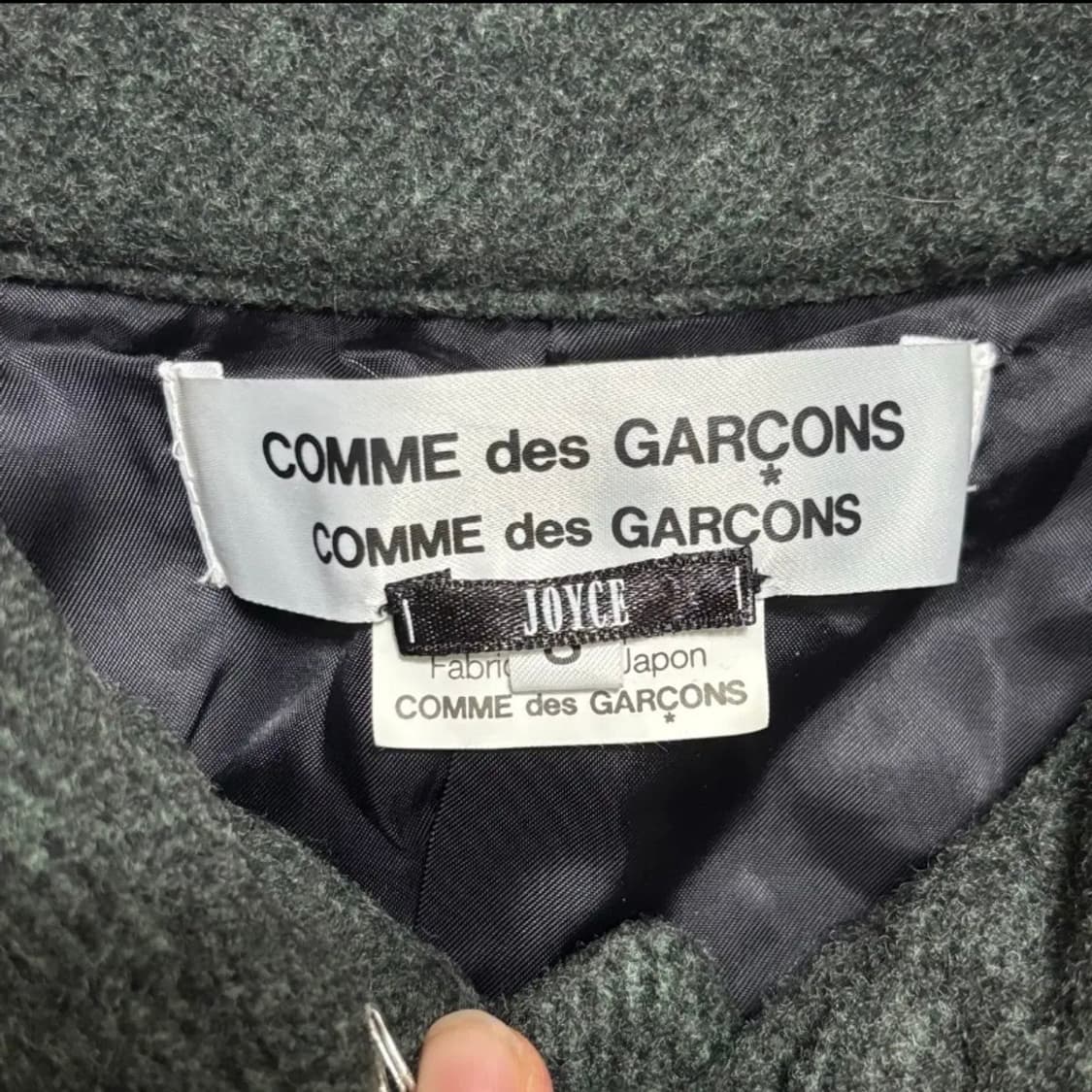 꼼데가르송 울 싱글 자켓 상품이미지4