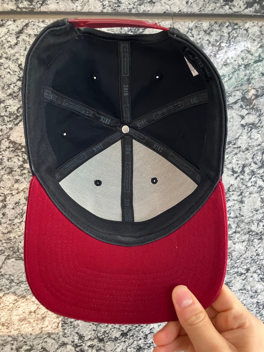 나이키 빈티지 트러커캡 6패널캡 볼캡 모자 검빨 상품이미지4