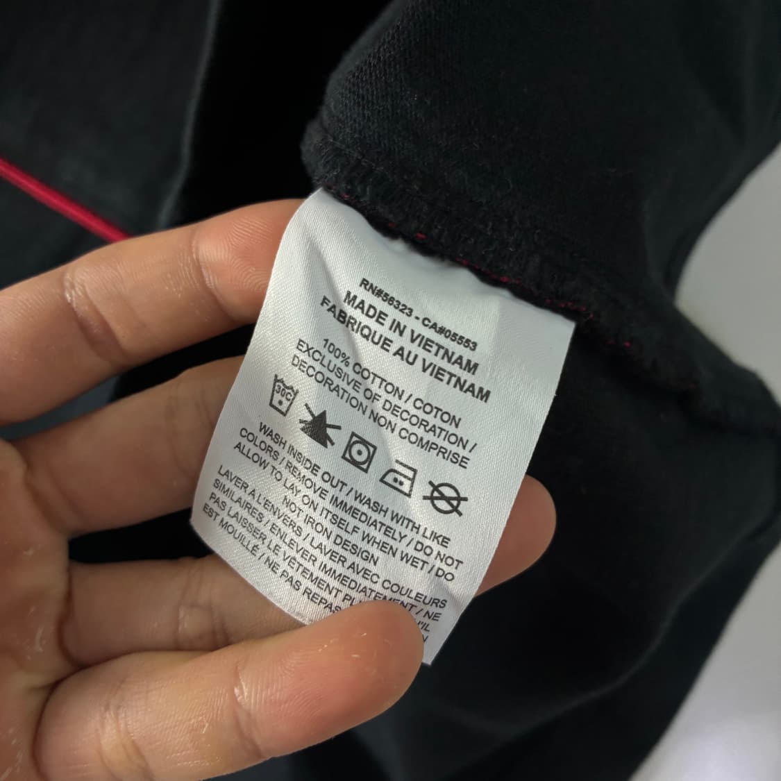 Nike  나이키 x 앰부쉬 져지탑 블랙 반팔 티셔츠  상품이미지8