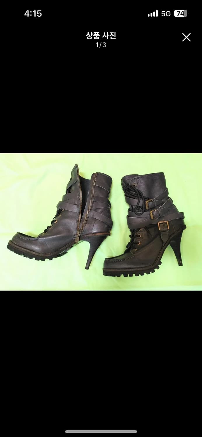 Vintage boots(grey)  240 상품이미지1