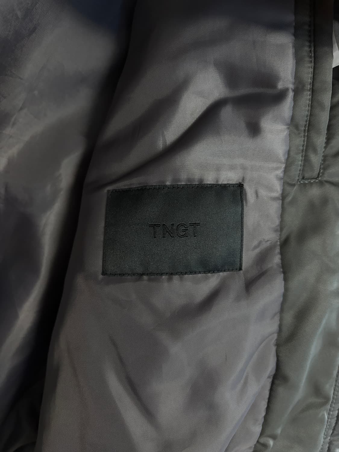 100 L TNGT 타우젠트 나일론 차콜 카라 블루종 상품이미지3