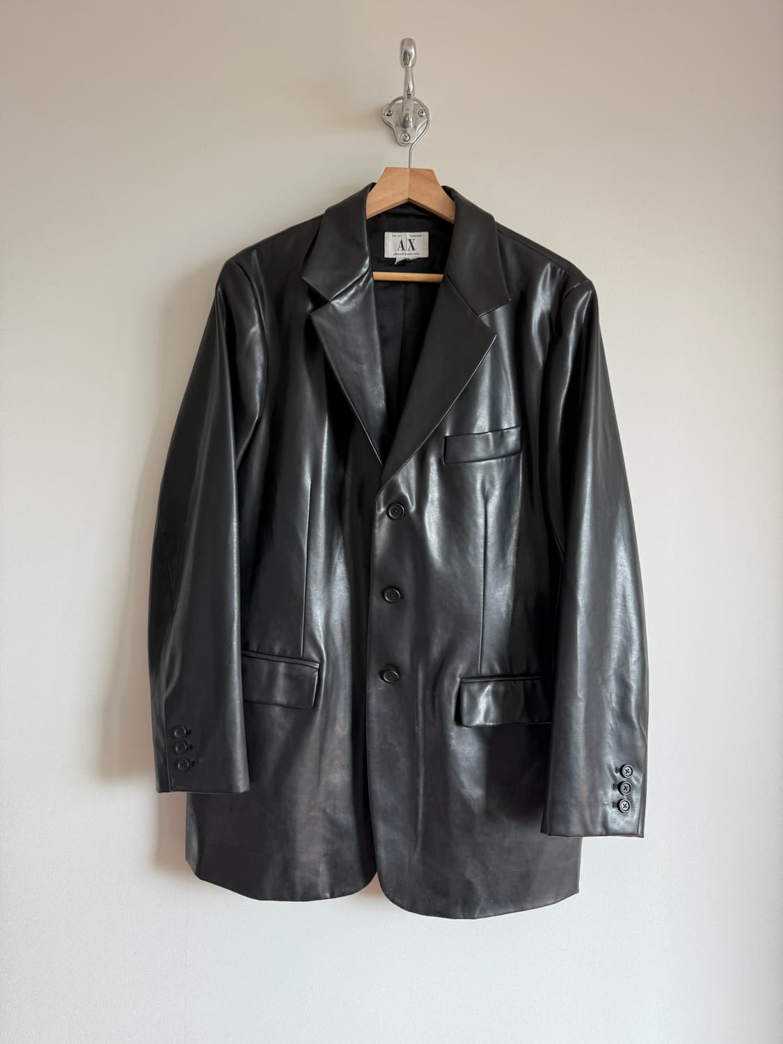 아르마니 익스체인지(A|X) 레더 자켓 상품이미지1