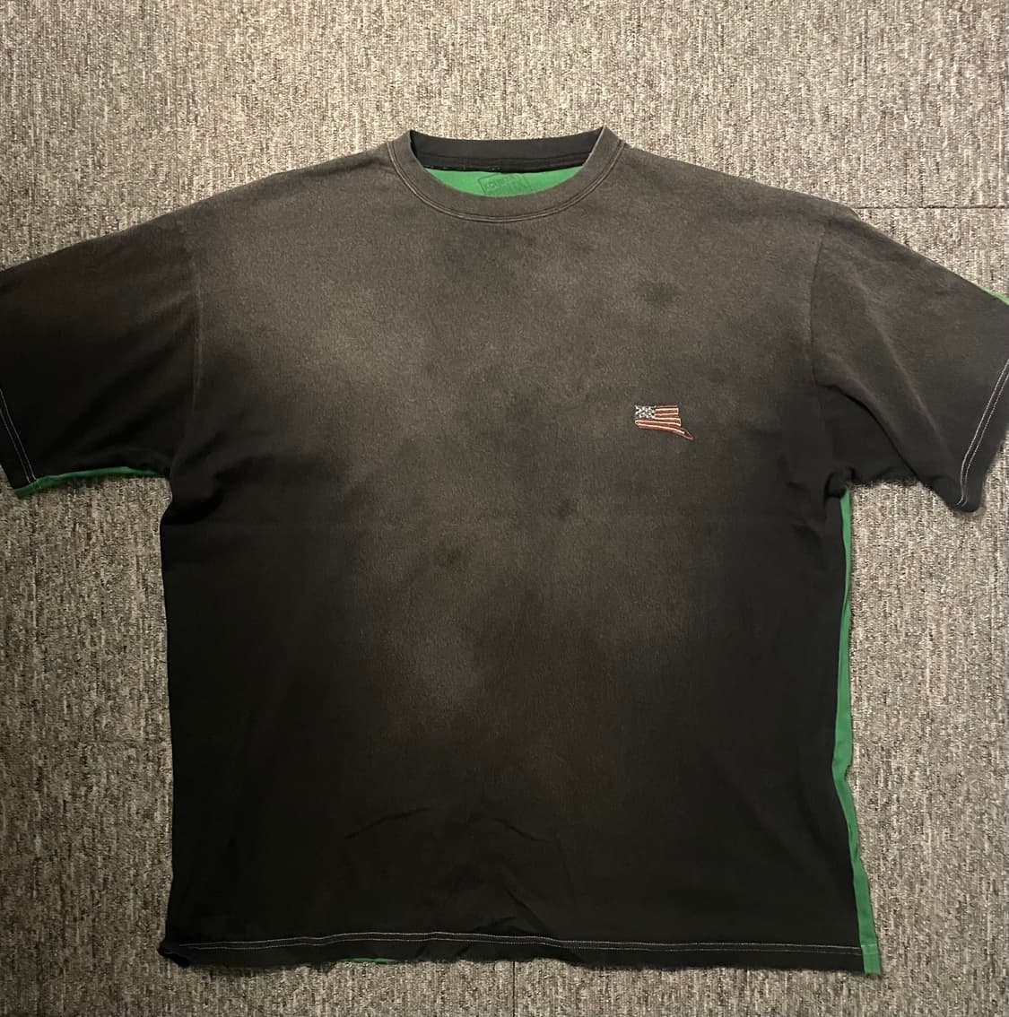 캐피탈 투톤 본 반팔 초판 [OS/105] 상품이미지2