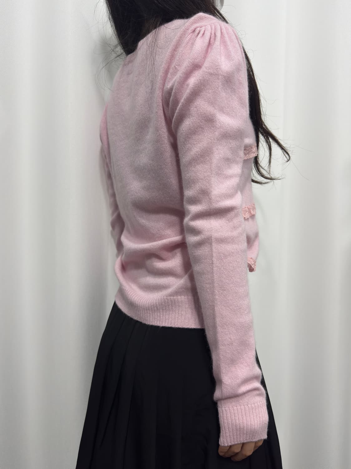 bluegirl pink design cardigan 상품이미지3