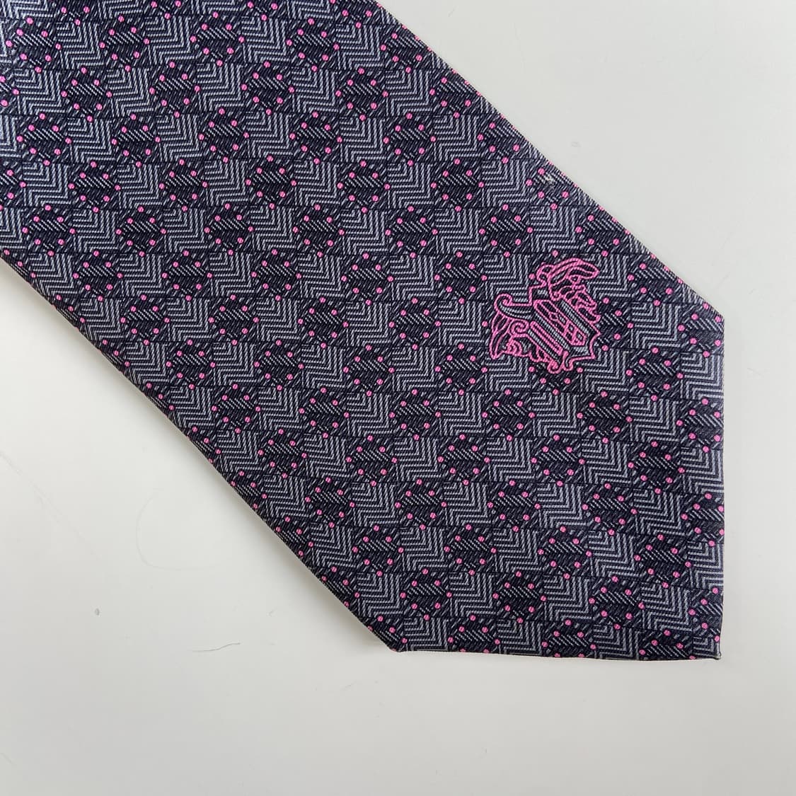 Versace 베르사체 정품 명품 넥타이 상품이미지6