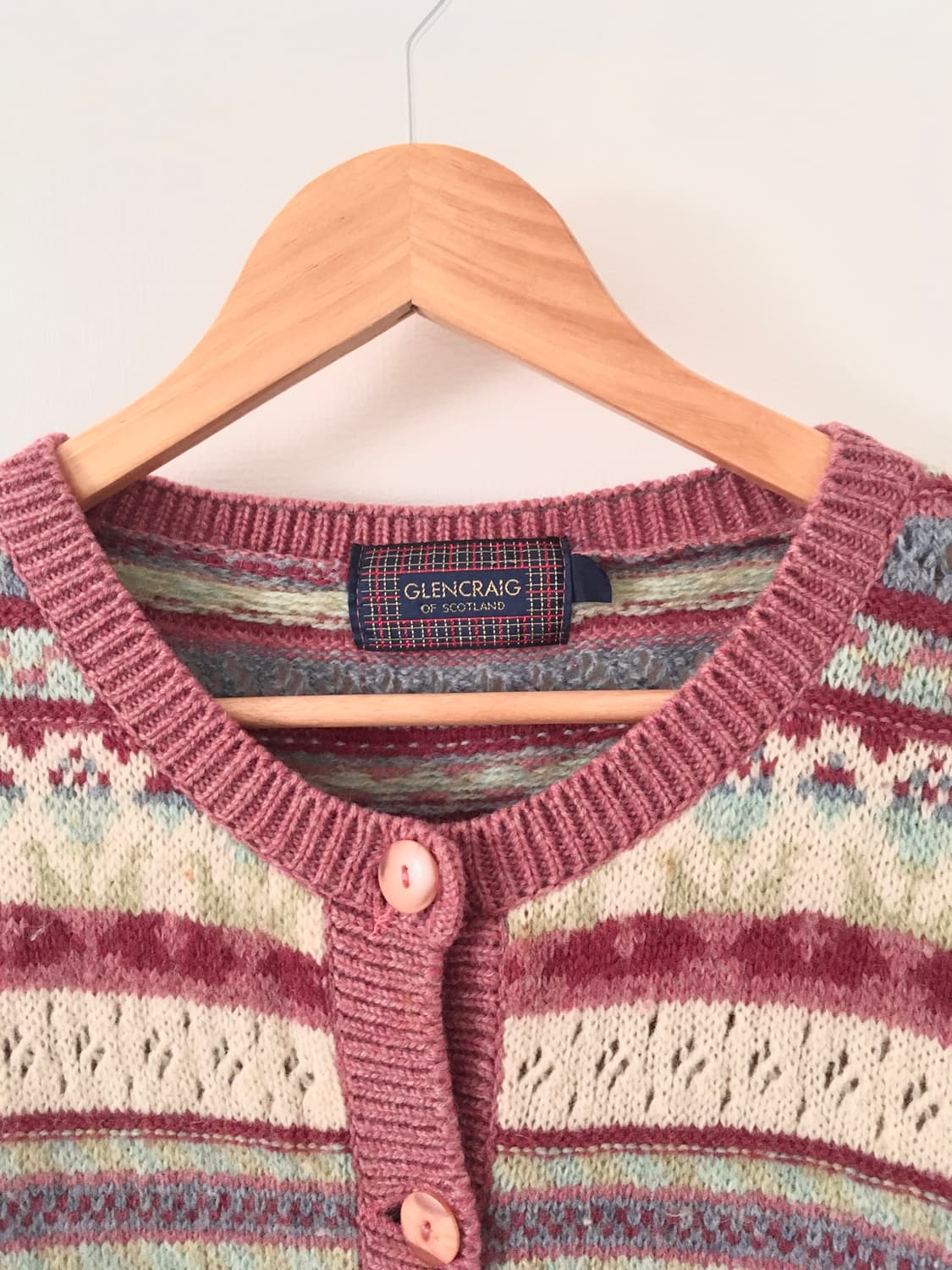 Glencraig of scotland wool cardigan 상품이미지4