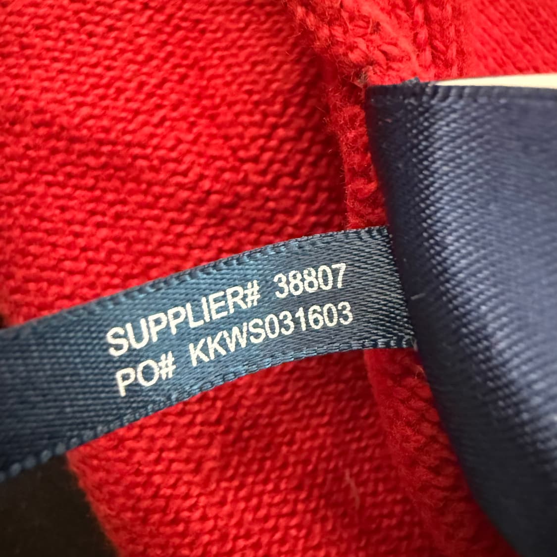 폴로 랄프로렌 레드 니트 집업  상품이미지7