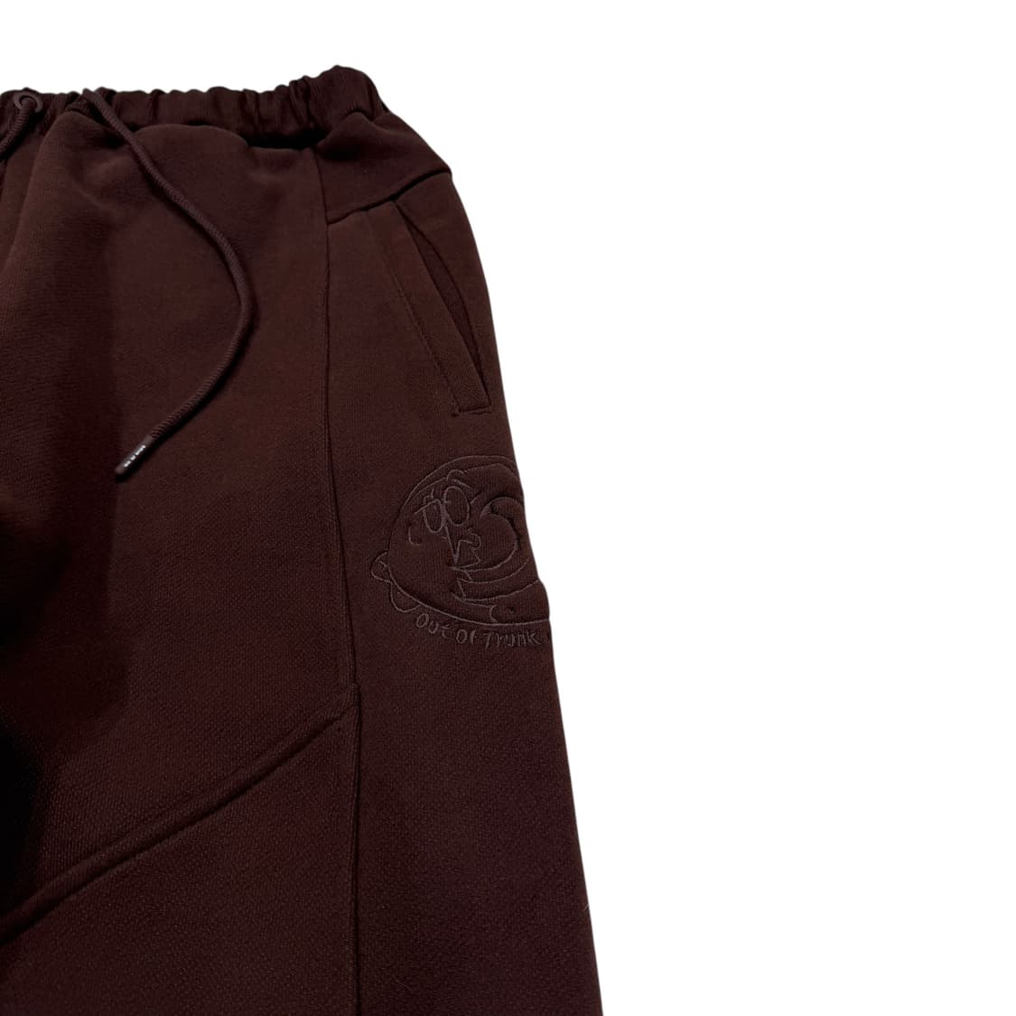 아웃오브트렁크 브라운 스웻 기모 조거팬츠 바지 2 상품이미지2