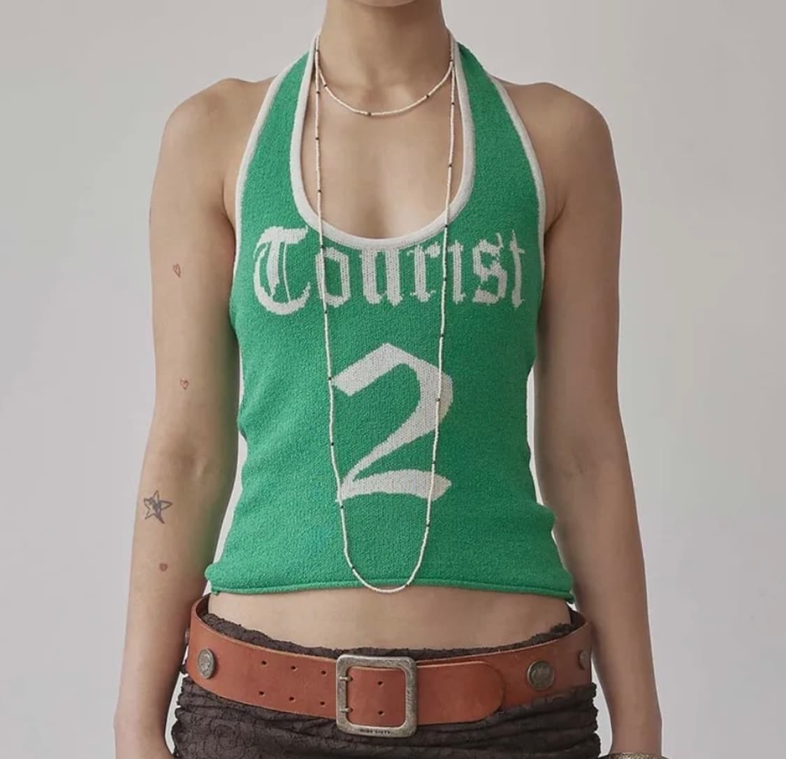 SCULPTOR Tourist Boucle Halter (Green) 상품이미지1