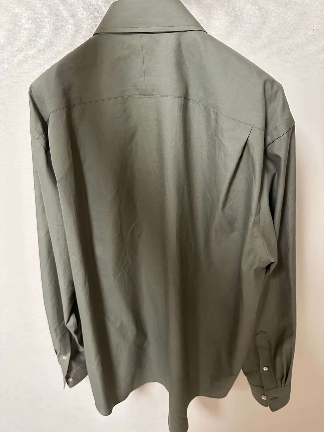 26ss AURALEE Washed Finx Twill Shirt [4] 상품이미지7