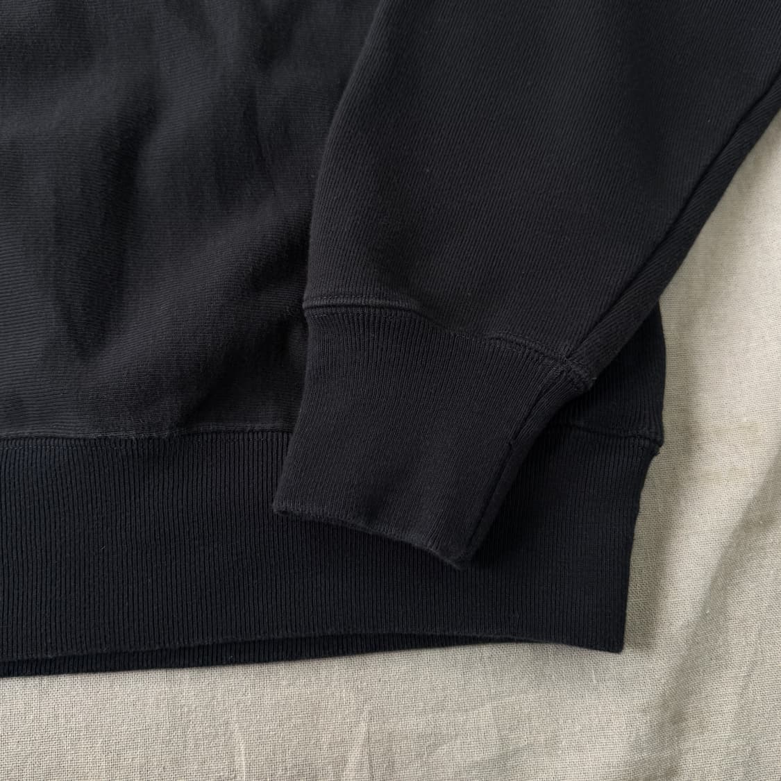 챔피온 리버스위브 블랙 스웻 맨투맨 S 상품이미지3