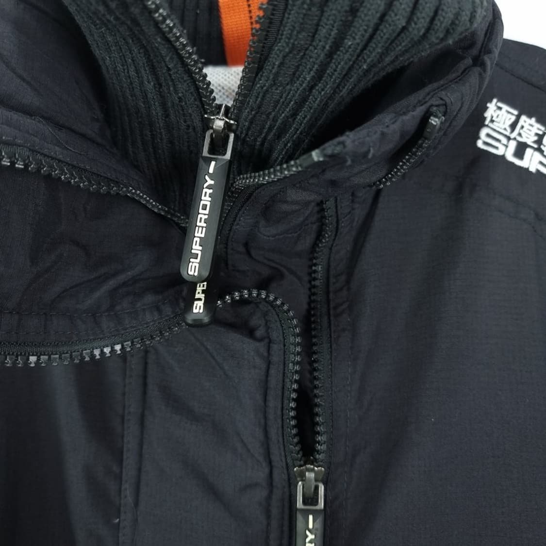 [슈퍼드라이] 재팬 바람막이 자켓 블랙 M18689 상품이미지8
