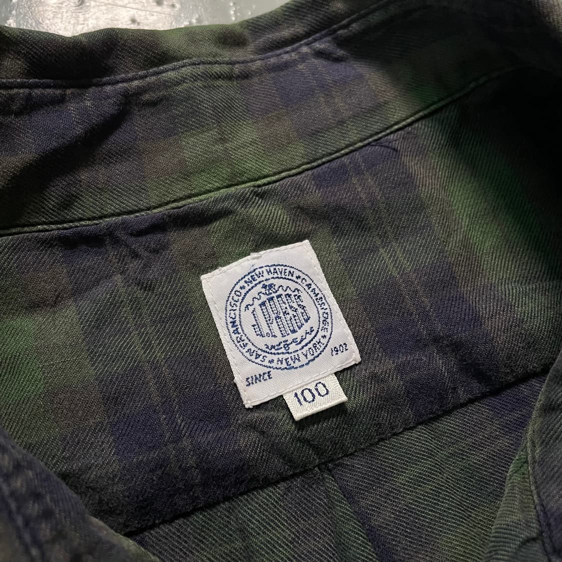 1990‘s J Press Check Shirt 상품이미지4