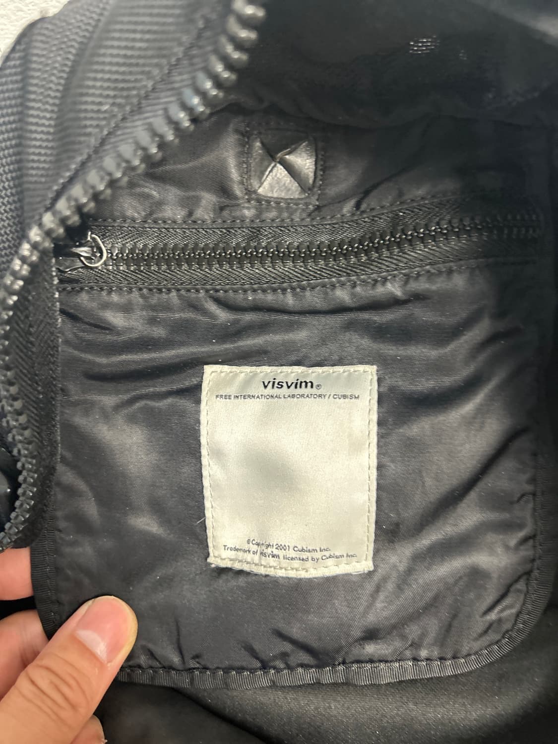 VISVIM 올드비즈빔 올블랙 소가죽 발리스틱백팩 20L 상품이미지9