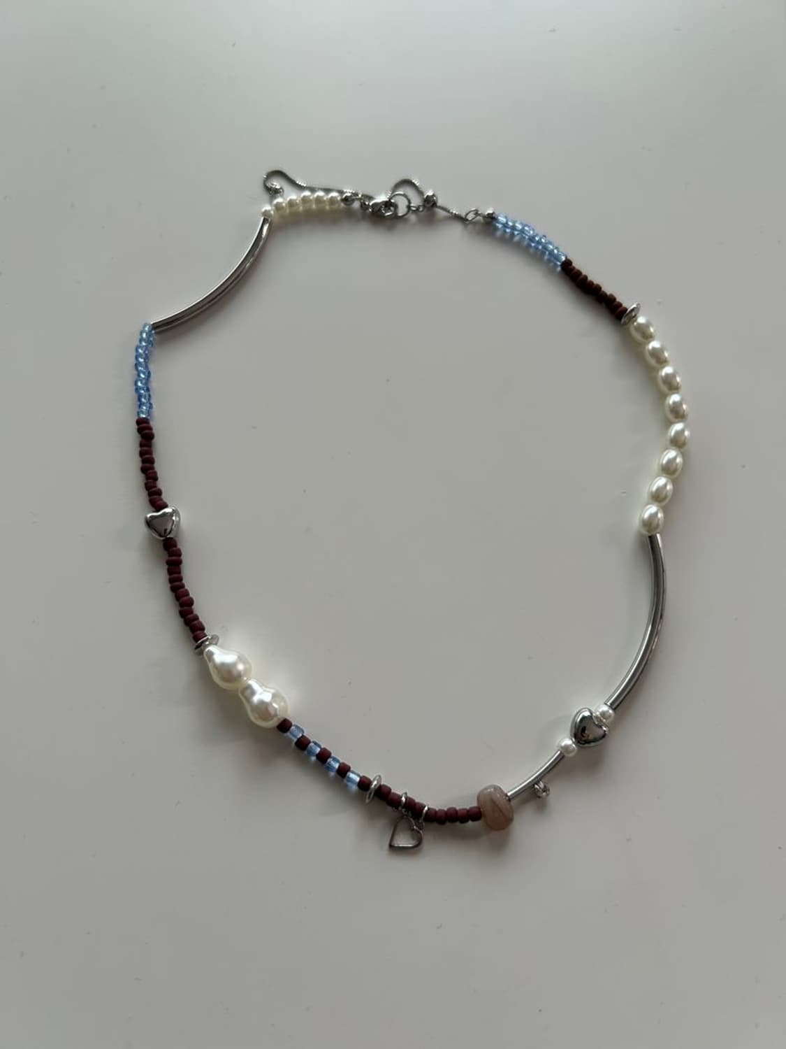 MIXED-BEAD NECKLACE 혼합 비즈 목걸이 상품이미지2