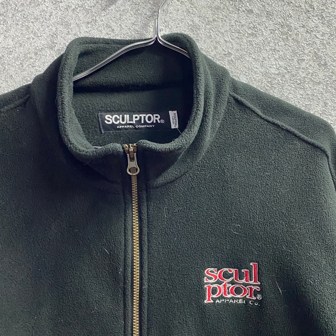 스컬프터 스몰로고 투웨이 플리스 집업 B3568 상품이미지3