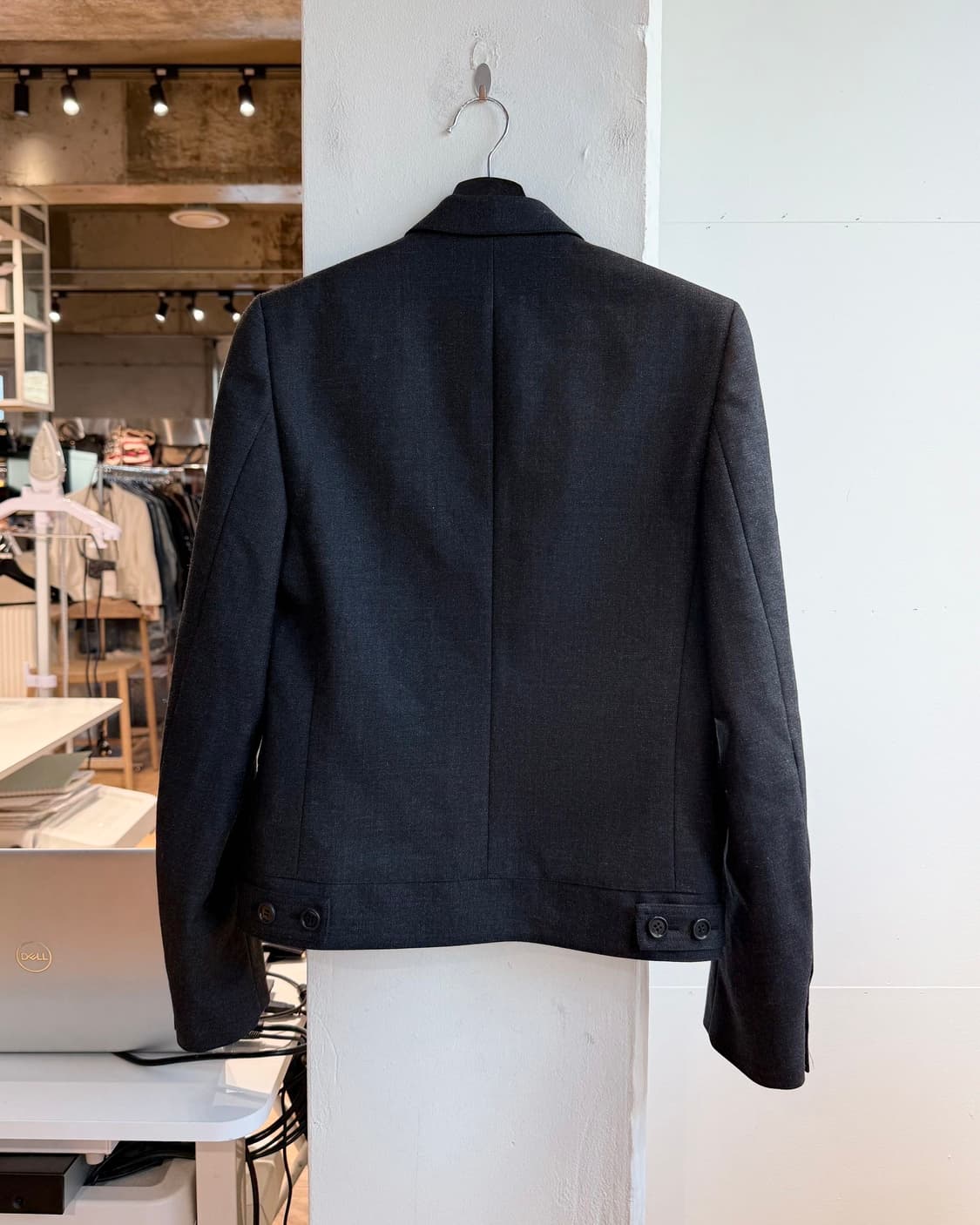 디올 옴므 차콜 지퍼 블레이저 자켓 상품이미지7