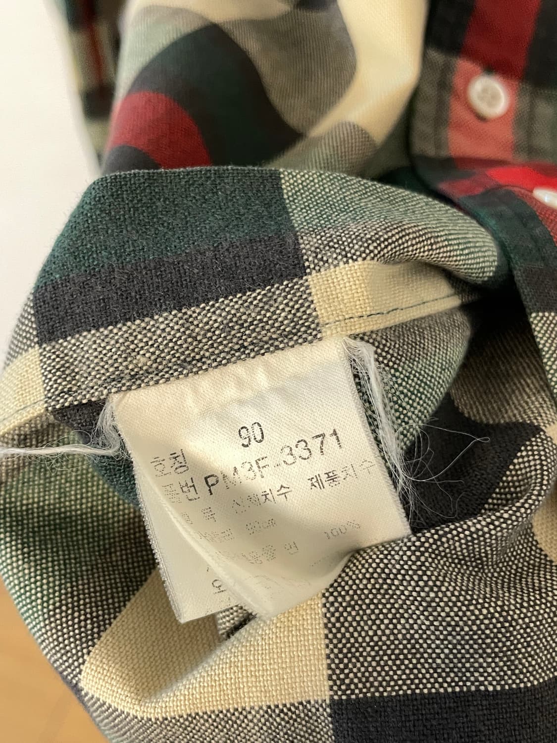 폴로 코튼 체크 셔츠  상품이미지7