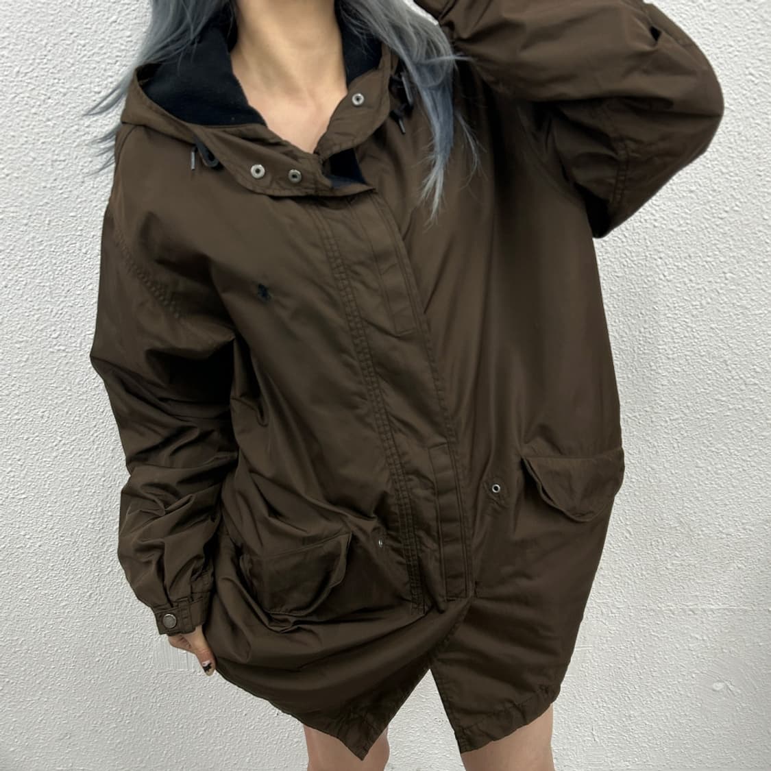 폴로 랄프로렌 블랙포니 브라운 M-65 후드자켓 100 상품이미지1