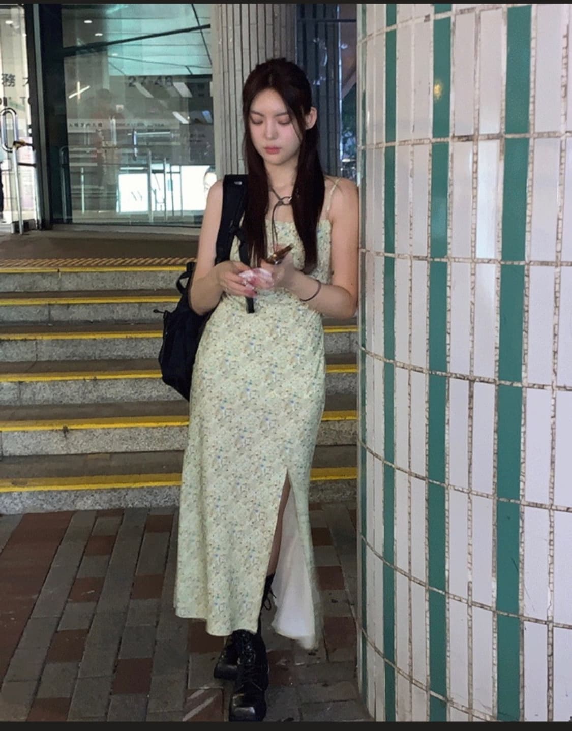 루루서울 Sour Berry Dress 롱 원피스  상품이미지3