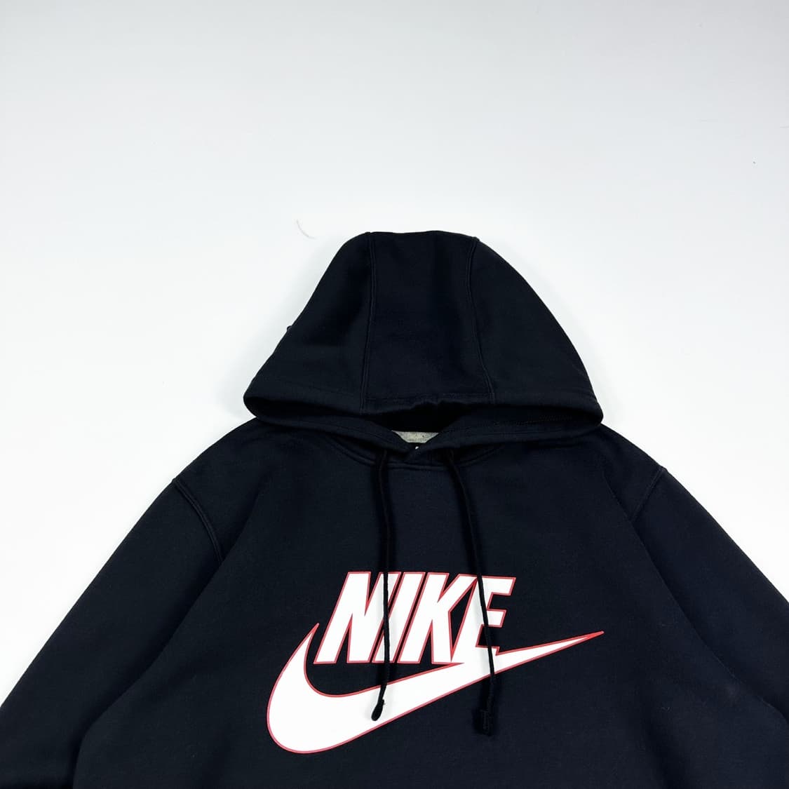 나이키 퓨추라 빅로고 블랙 후드티 (M) 상품이미지1