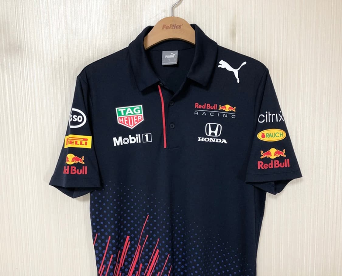 푸마 F1 21시즌 오라클 레드불 레이싱팀 폴로셔츠 S(해외) 상품이미지2