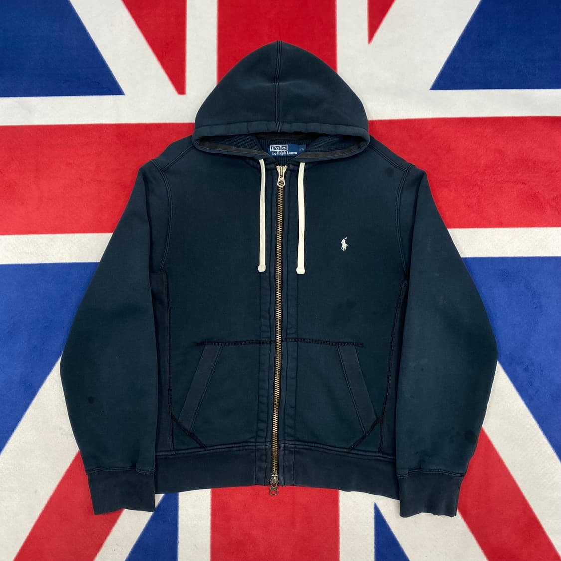 폴로 써멀 후드집업 L  상품이미지1