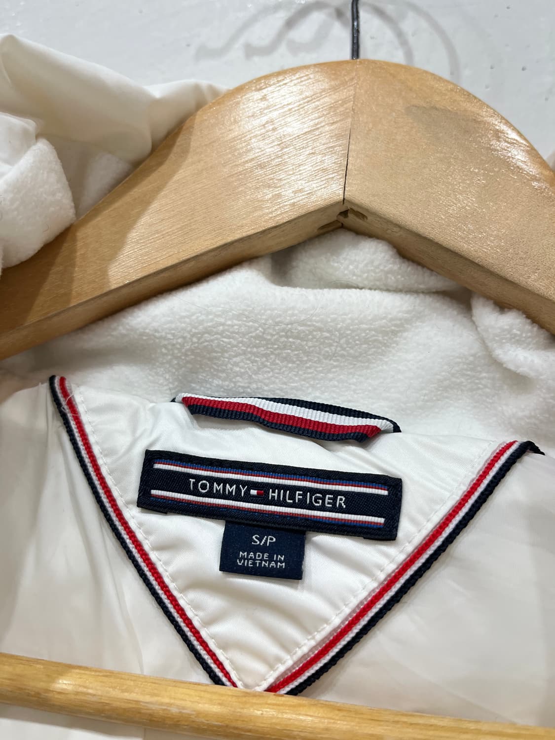 타미힐피거 덕다운 화이트 패딩조끼 베스트 우먼즈 S 상품이미지4