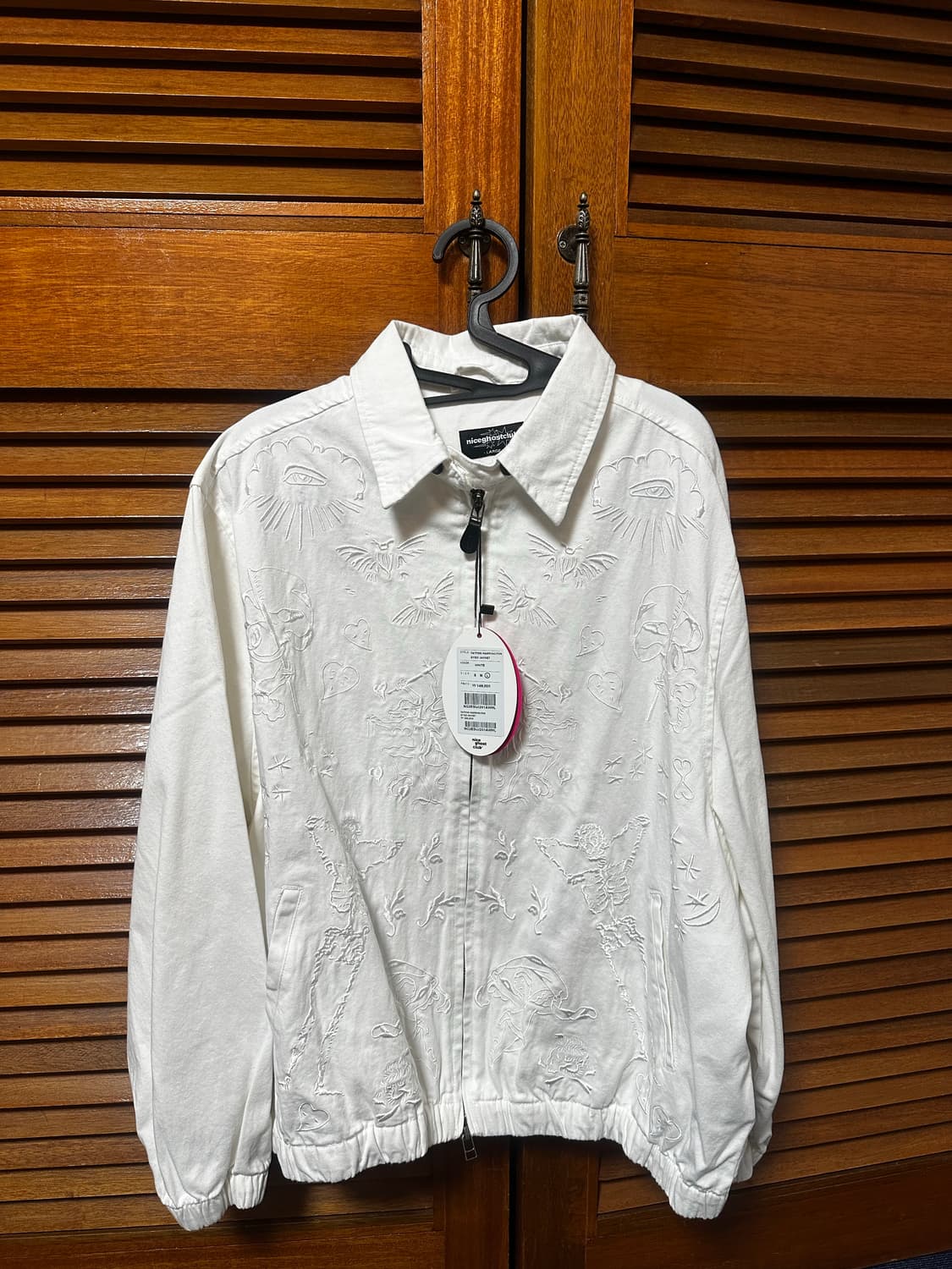 나이스고스트클럽 Tattoo harrington dyed jacket 상품이미지2