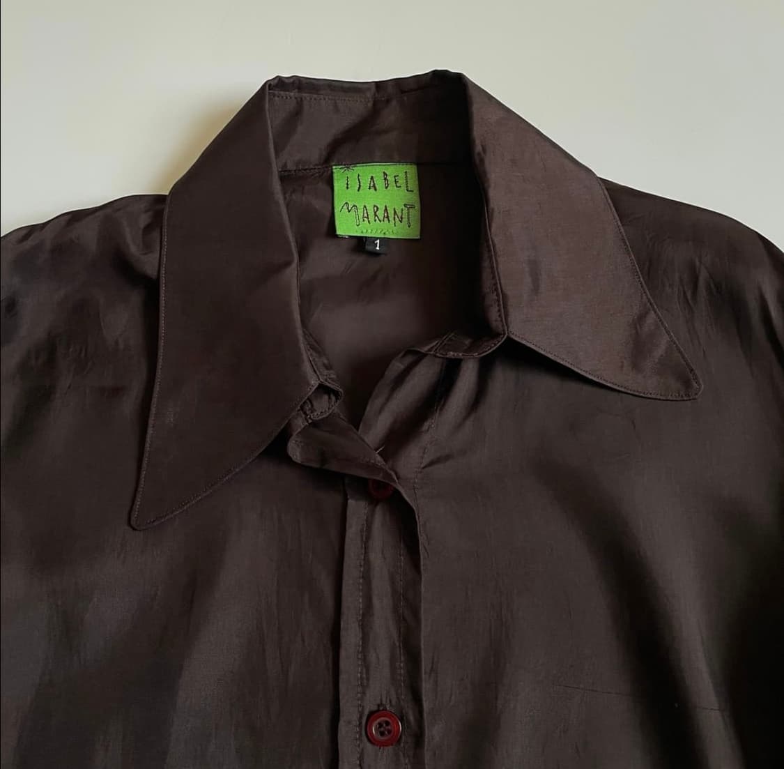 이자벨마랑 실크 블라우스 상품이미지3