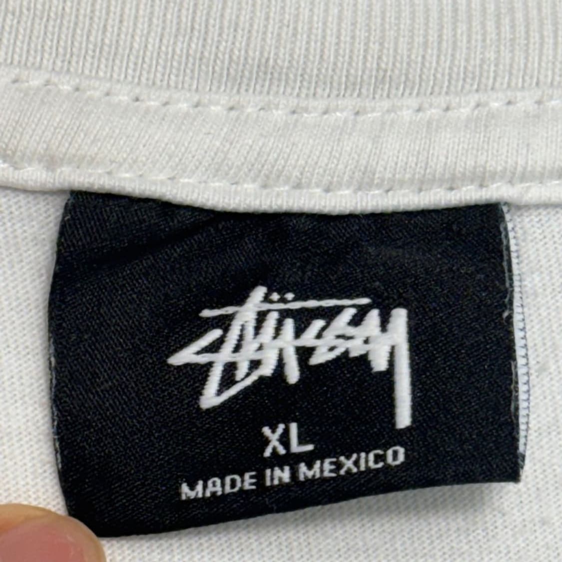 STUSSY spring 20 반팔티 화이트 XL 상품이미지5