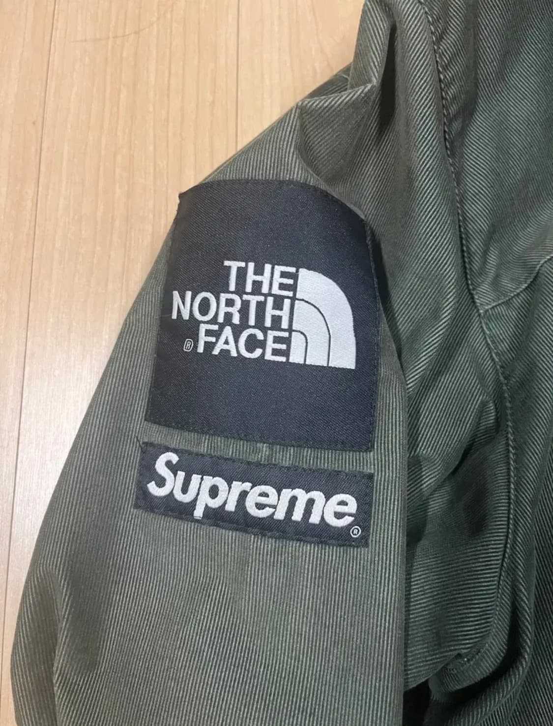 슈프림 노스페이스 코듀레이 그린 자켓 상품이미지5