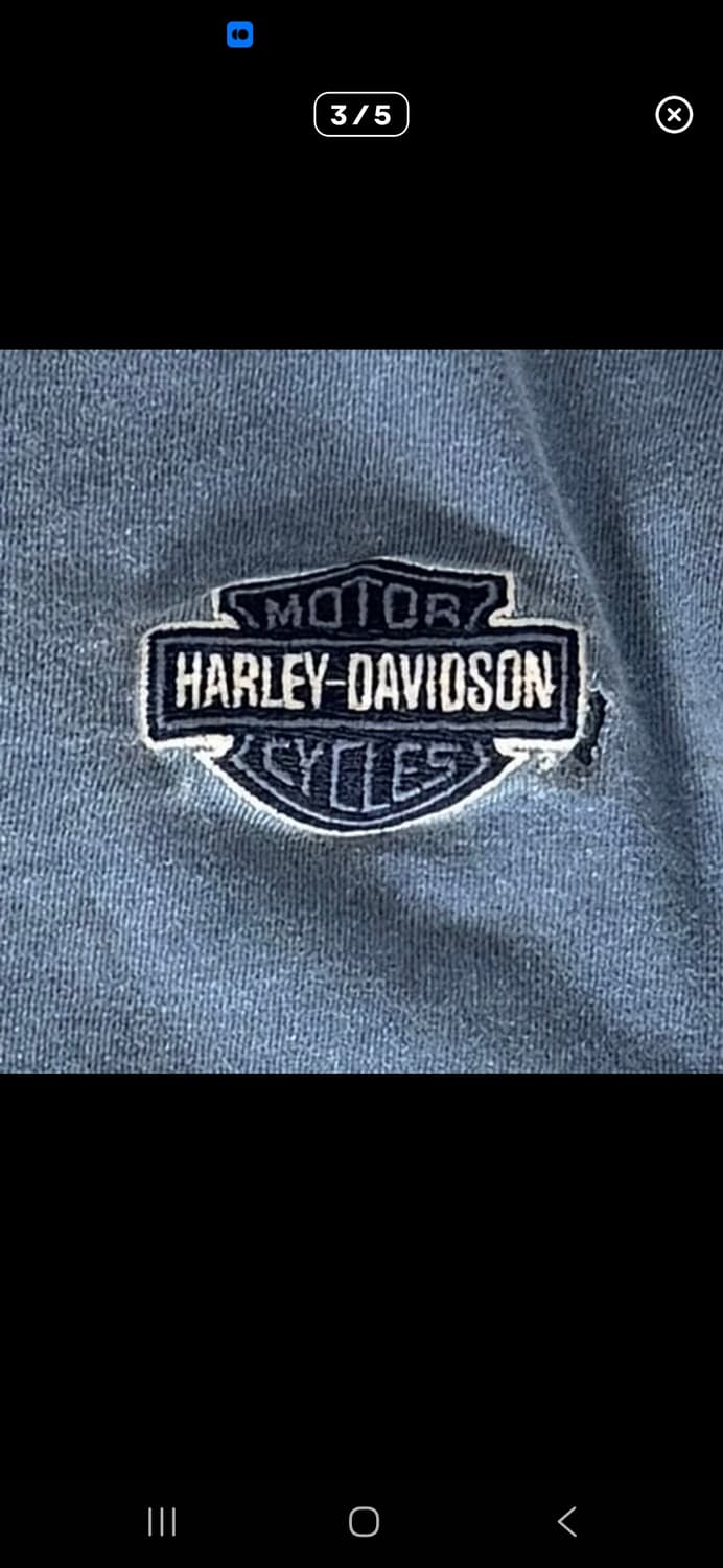 할리데이비슨 빈티지  롱슬리브 상품이미지3