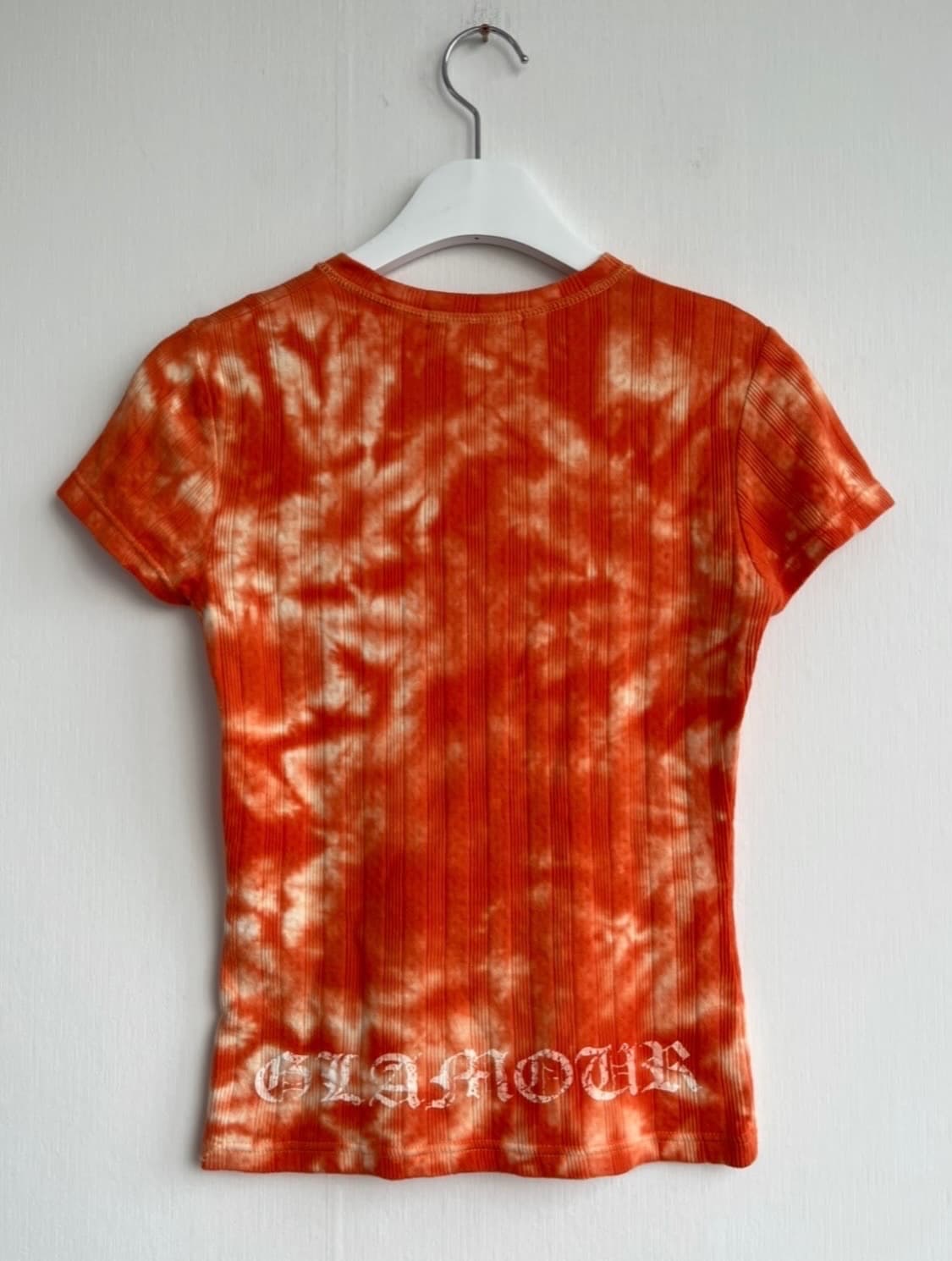 FOGGIA 선셋 오렌지 타이다이 티셔츠 상품이미지6