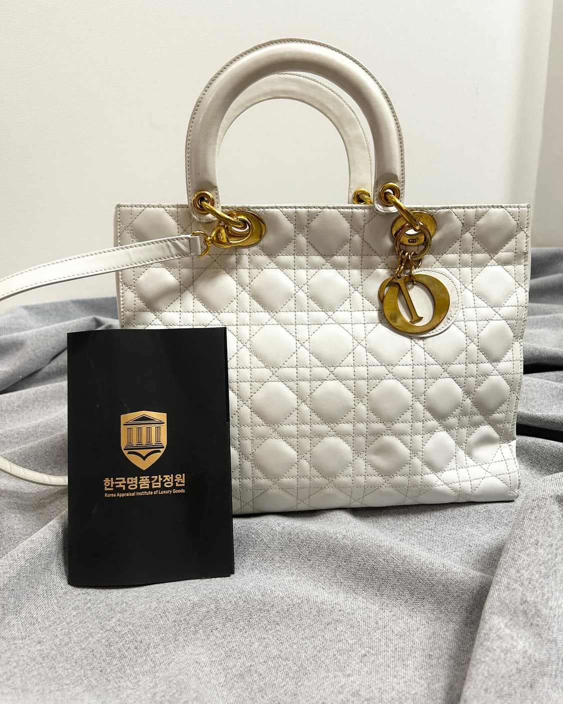 [Dior]크리스찬 디올 레이디백 라지 (+감정서 상품이미지1