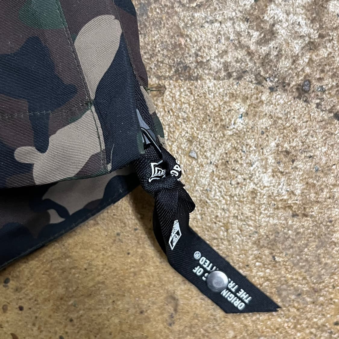 [정품/S] 뉴에라 카모 아노락 바람막이 오렌지 포인트 b8 상품이미지7