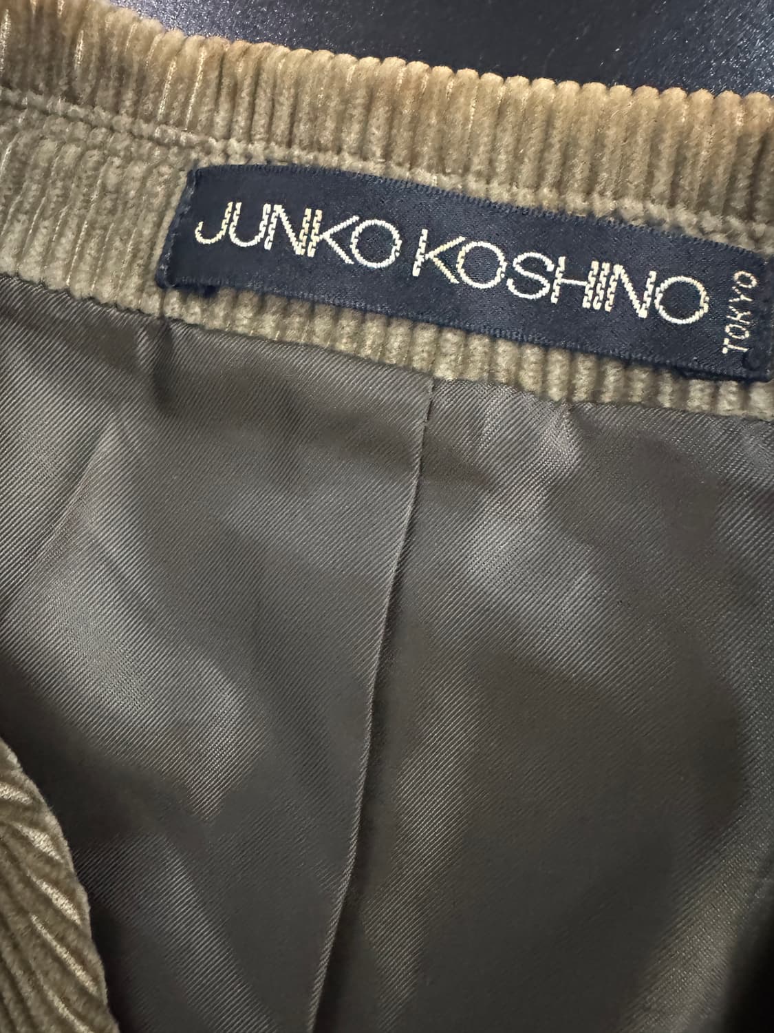 준코 코시노 빈티지 코듀로이 블레이저 자켓 XL 일본빈티지 상품이미지3