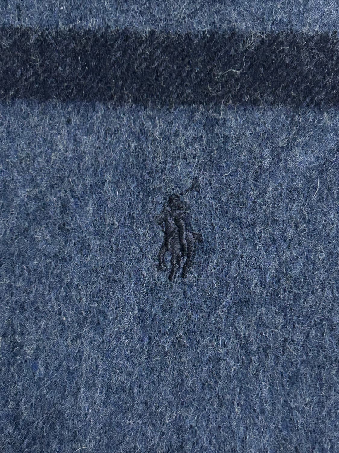 폴로 랄프로렌 네이비 울 머플러 상품이미지3