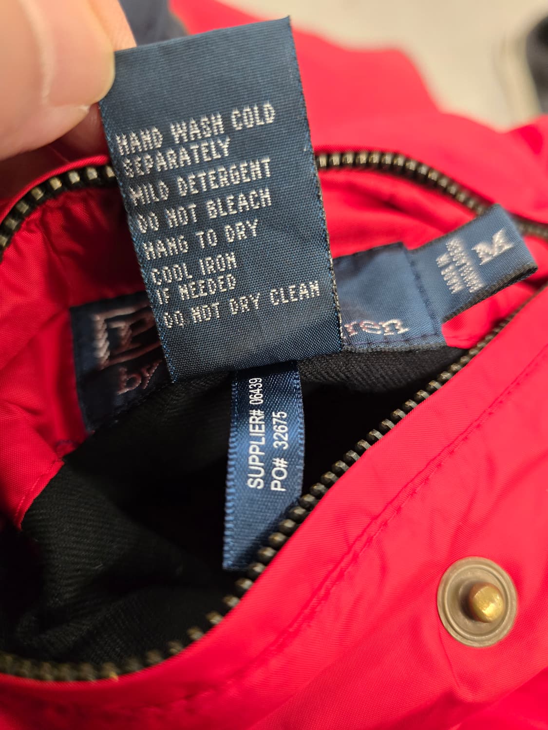 폴로 랄프로렌 리버시블 투웨이 퀼팅점퍼.
싸이즈 95   택포 상품이미지9