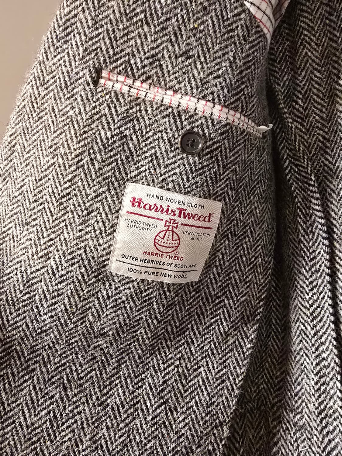 브룩스브라더스 해리스트위드 헤링본 자켓 1818라인 상품이미지4