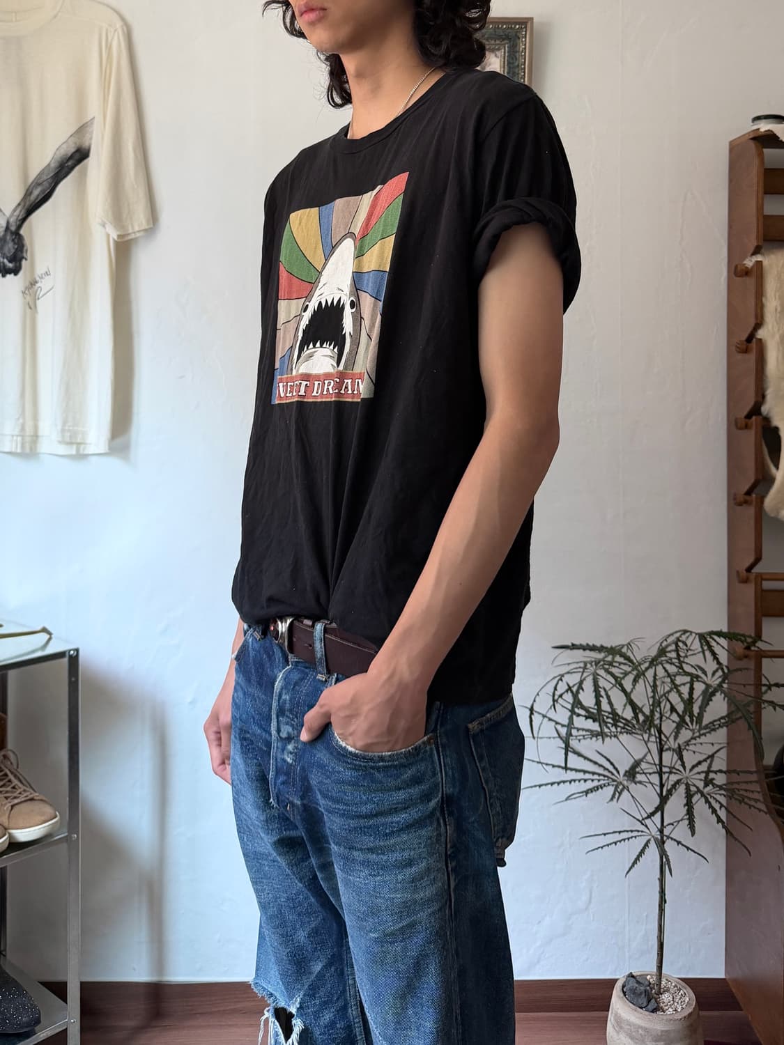 생로랑 16ss 샤크 티 상품이미지3