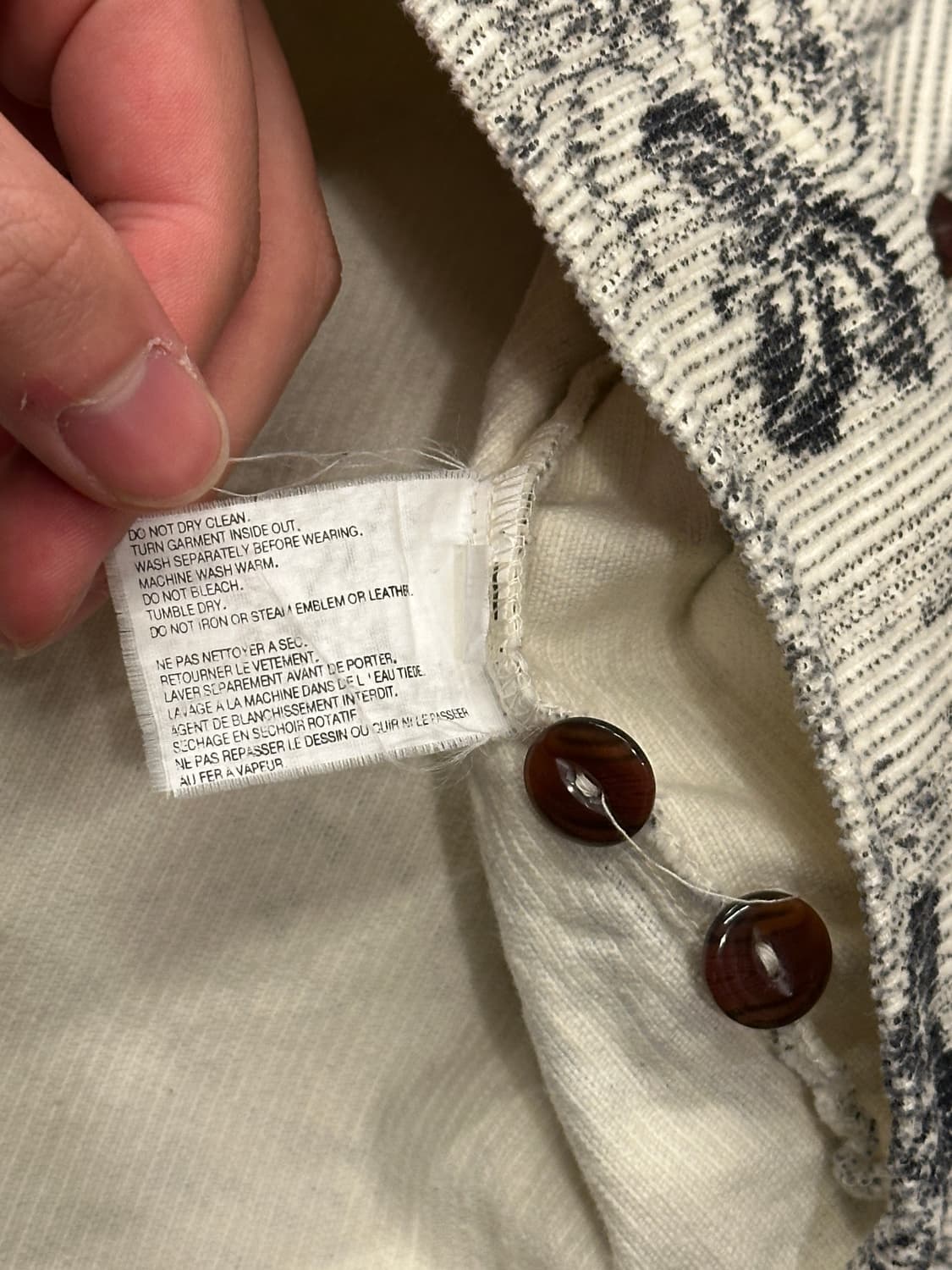 90s Eddie Bauer 에디 바우어 플로럴 셔츠 S 상품이미지7